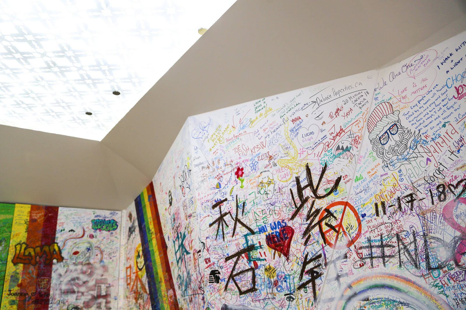 leave your mark, IRL