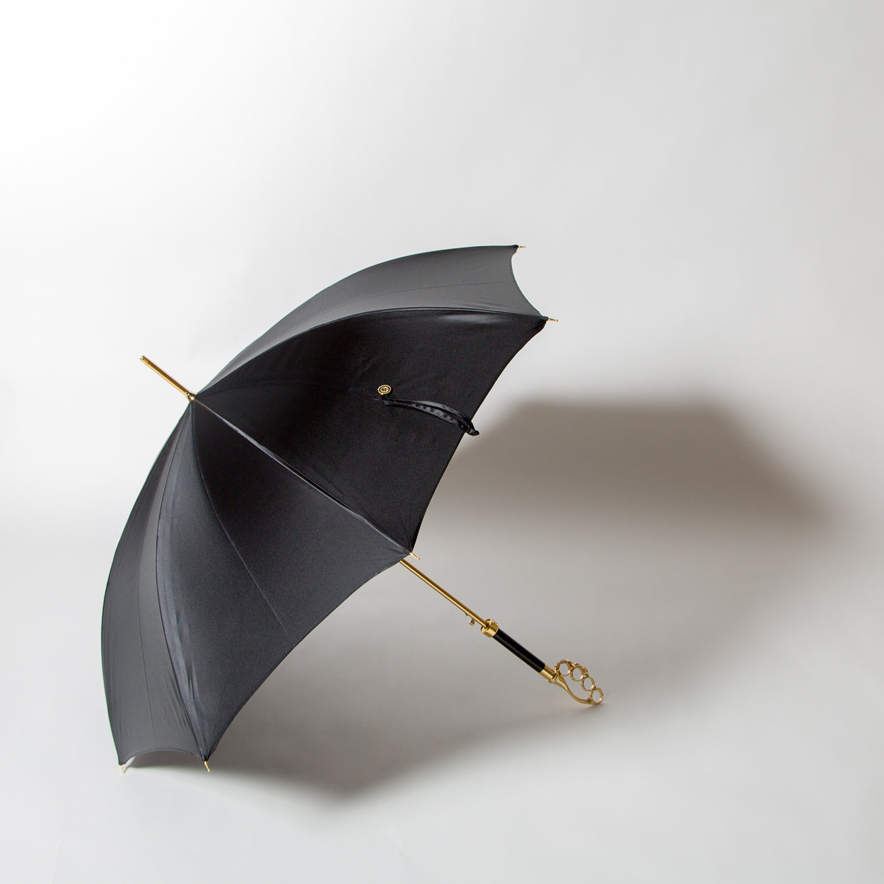 Gold Knuckleduster Women's Umbrella - Secret Location