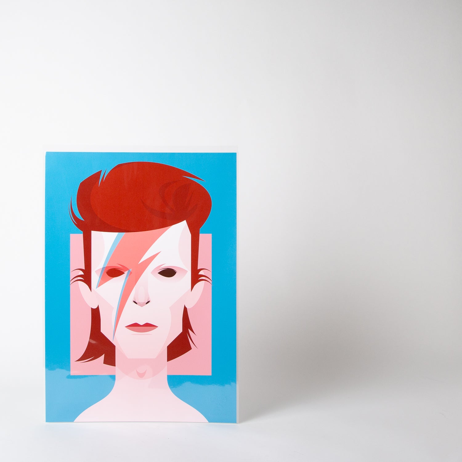 David Bowie portraiture Art by Stanley Chow Prints at Secret Location