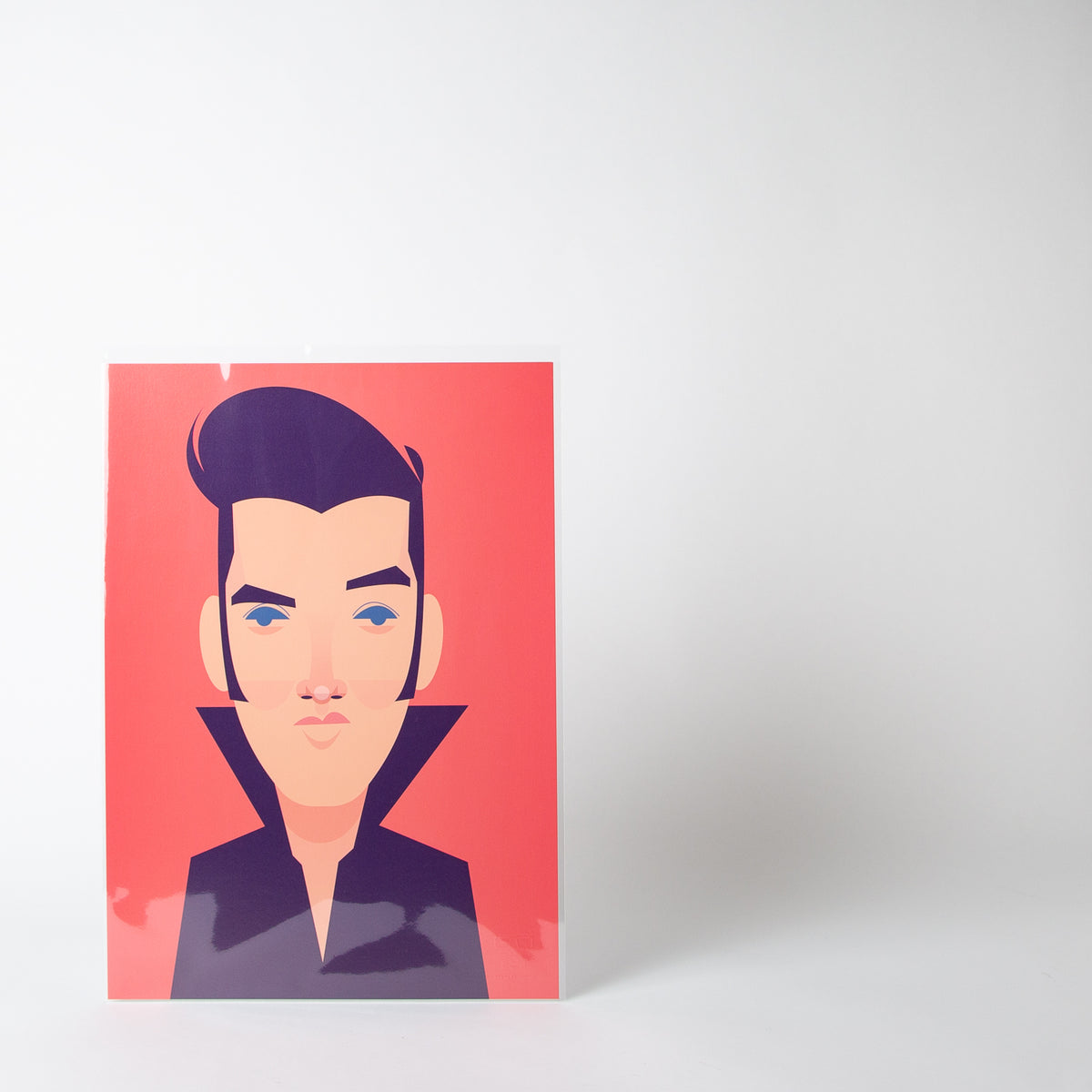 Elvis Presley portraiture Art by Stanley Chow Prints at Secret Location