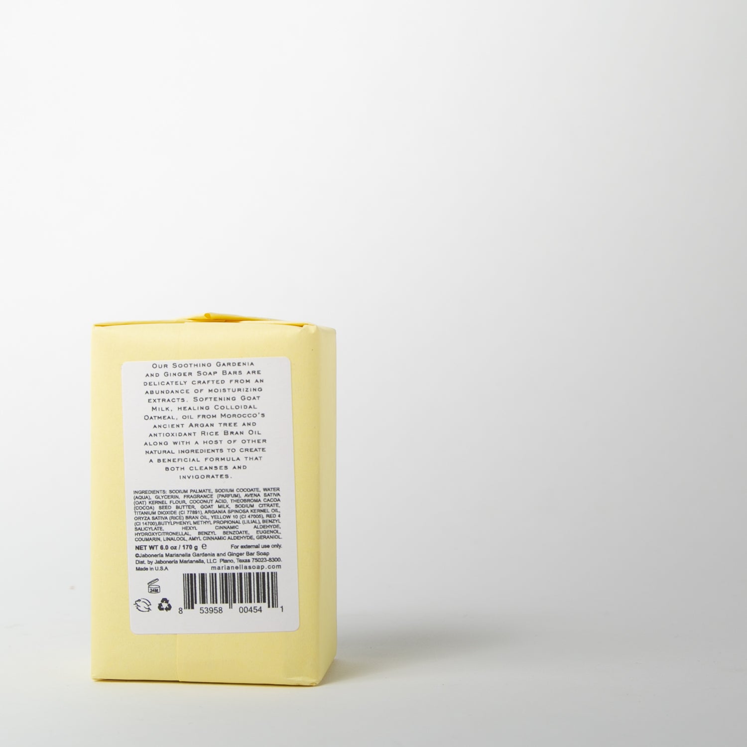 Gardenia and Ginger Soap Bar - Secret Location