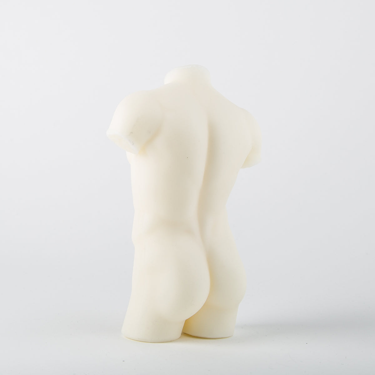 Male Form Candle, white - Secret Location