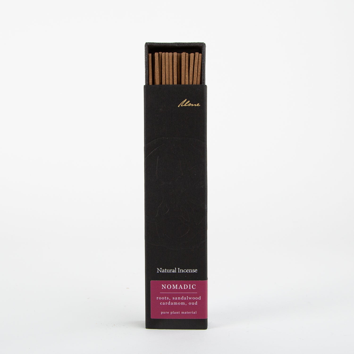 nomadic natural incense sticks by Ume collection at Secret Location