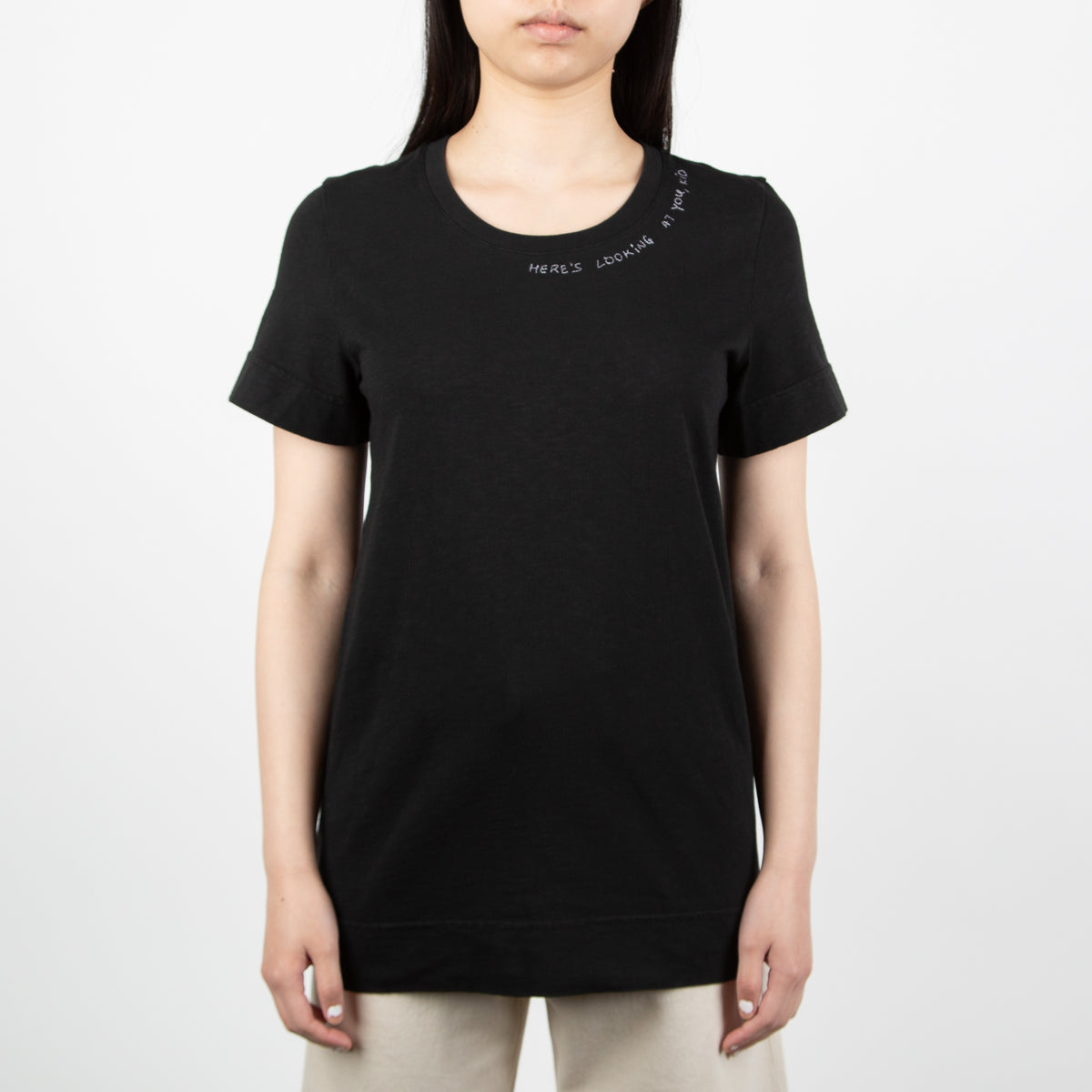 "Here's Looking At You Kid" T-shirt, black - Secret Location