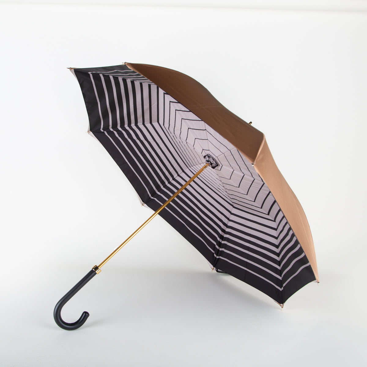 Ivory & Striped Interior Umbrella - Secret Location