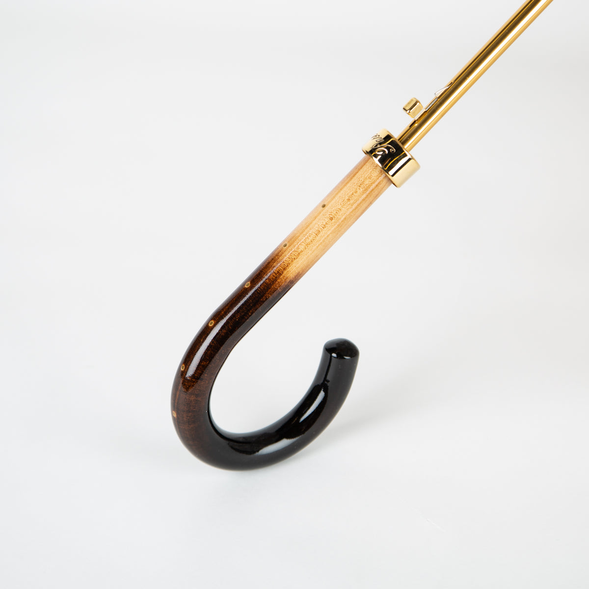 tartan umbrella with floral print