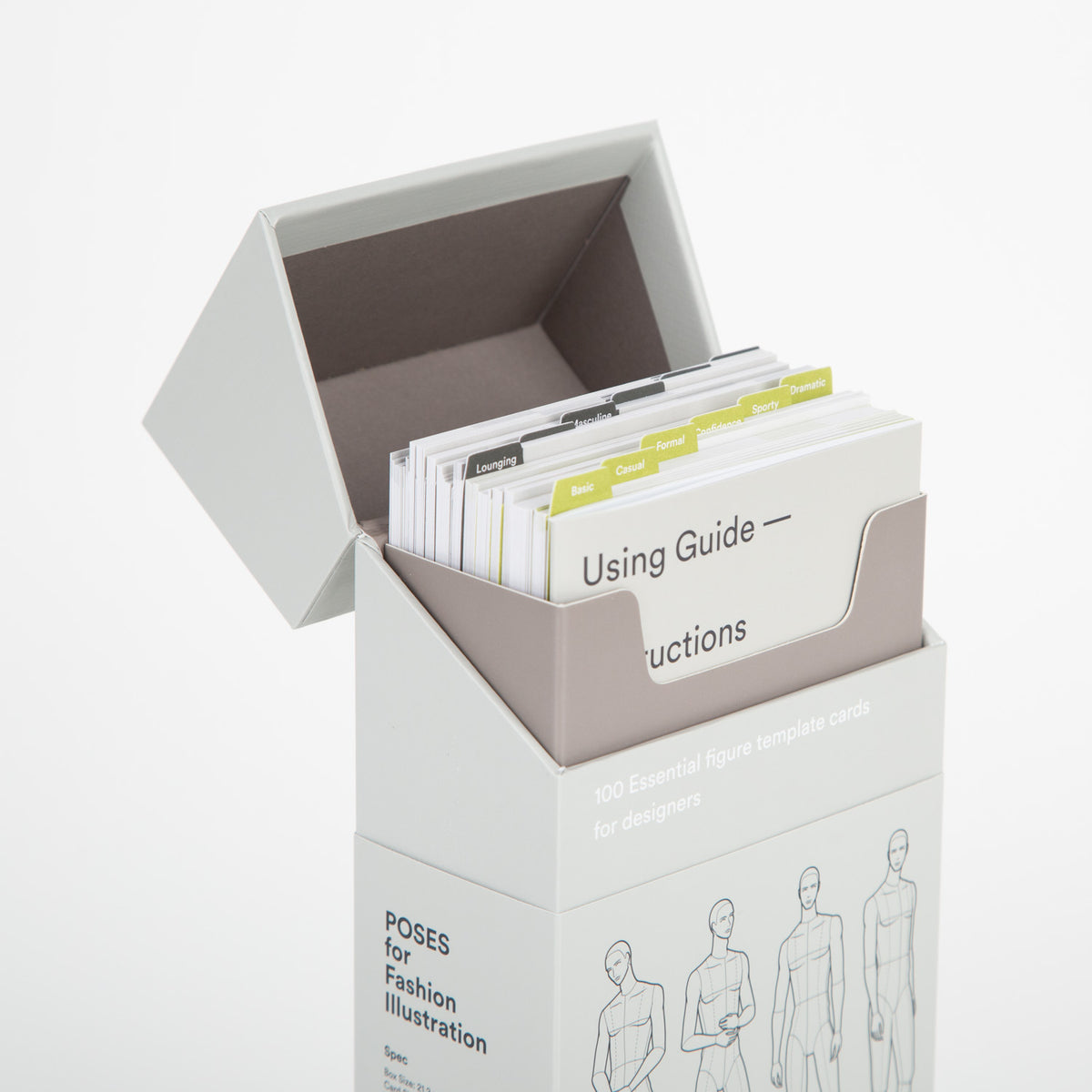 poses for fashion illustration template cards men's edition