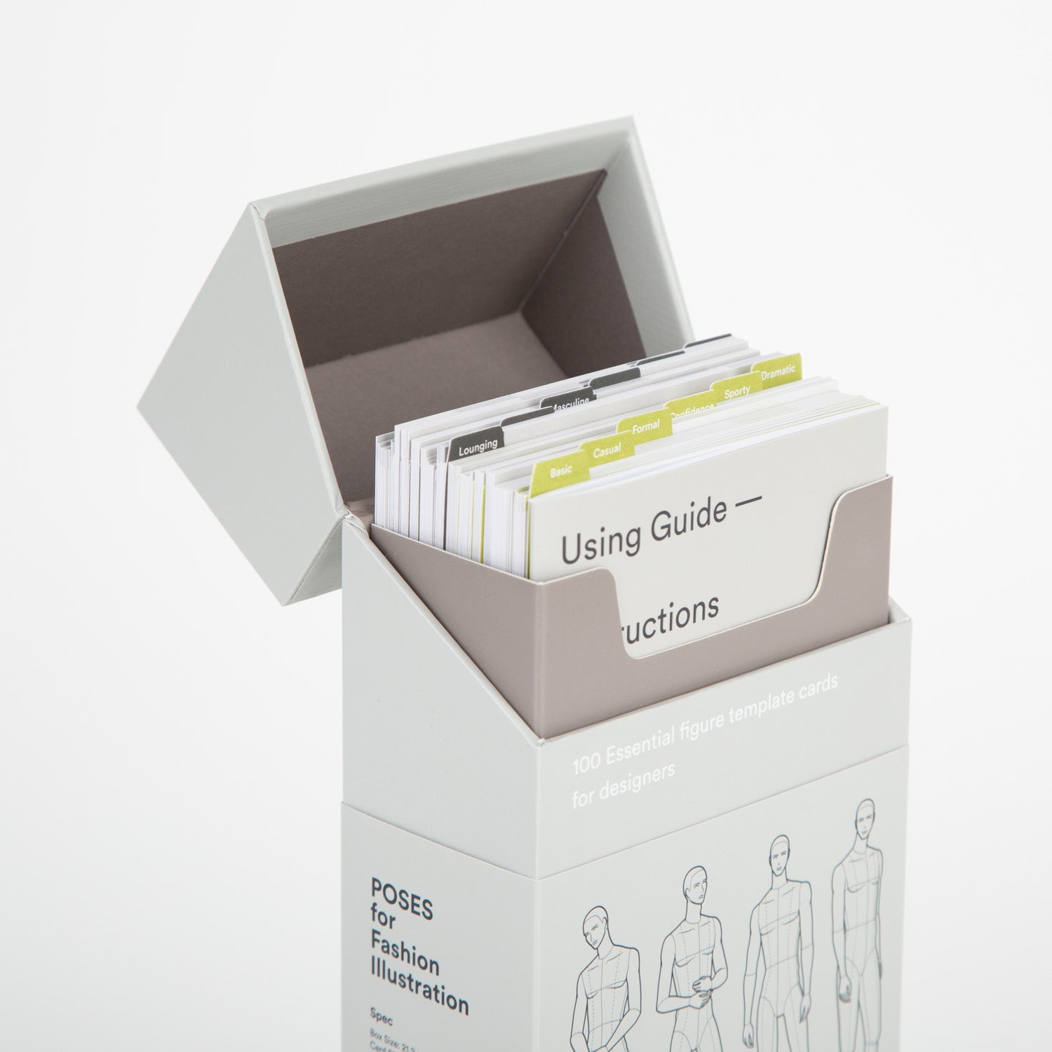 poses for fashion illustration template cards men's edition