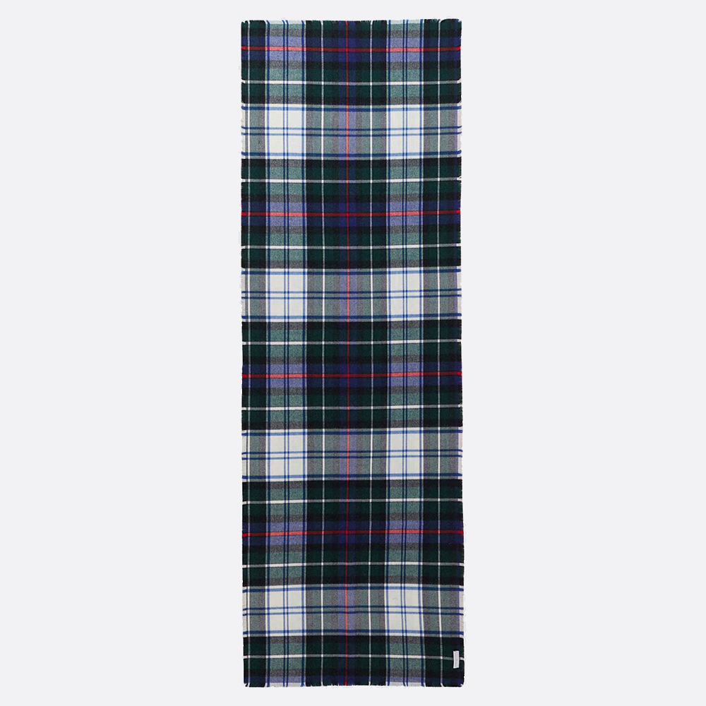 Double Paneled Print Scarf, wool