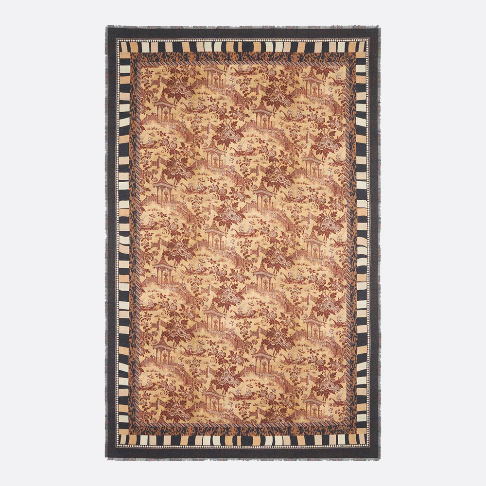 Double Sided Printed Throw