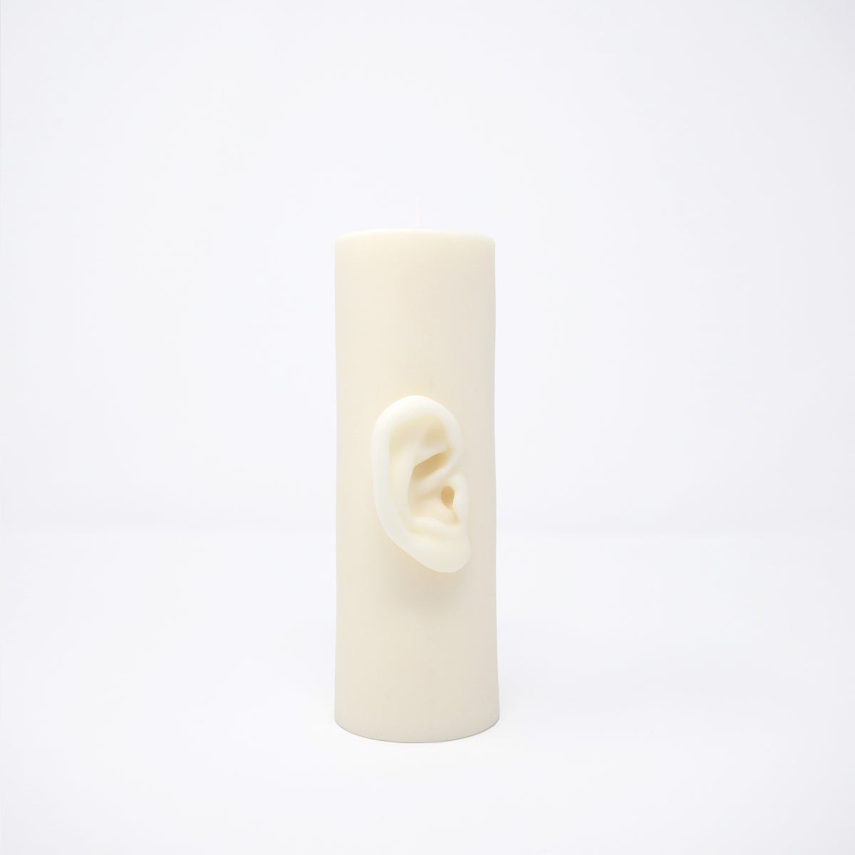Ear Form Candle, white - Secret Location