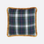 Double Sided Cushion Square, plaid and abstract