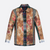 Plaid & Floral Reversible Button Down Shirt, wool