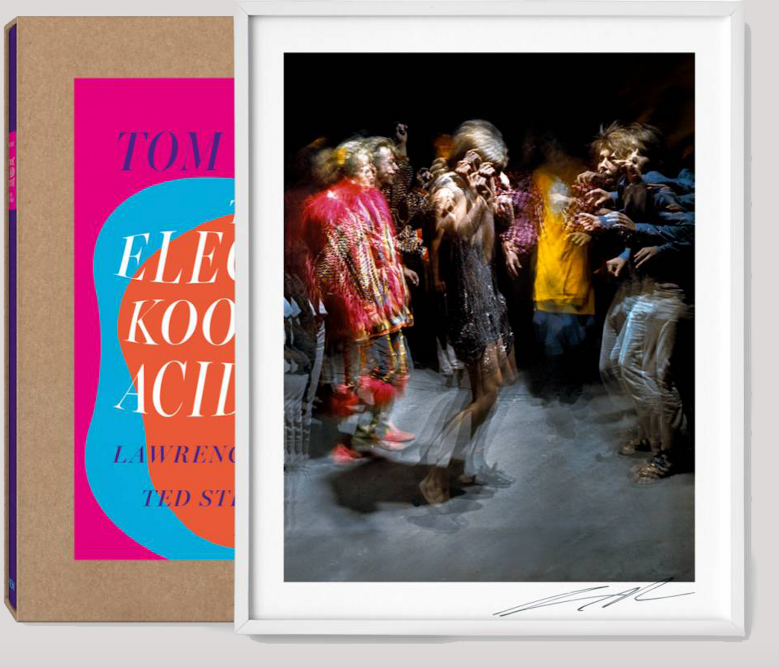 Tom Wolfe. The Electric Kool-Aid Acid Test, Art Edition No. 101–200, Lawrence Schiller ‘Hollywood Acid Test’ - Secret Location