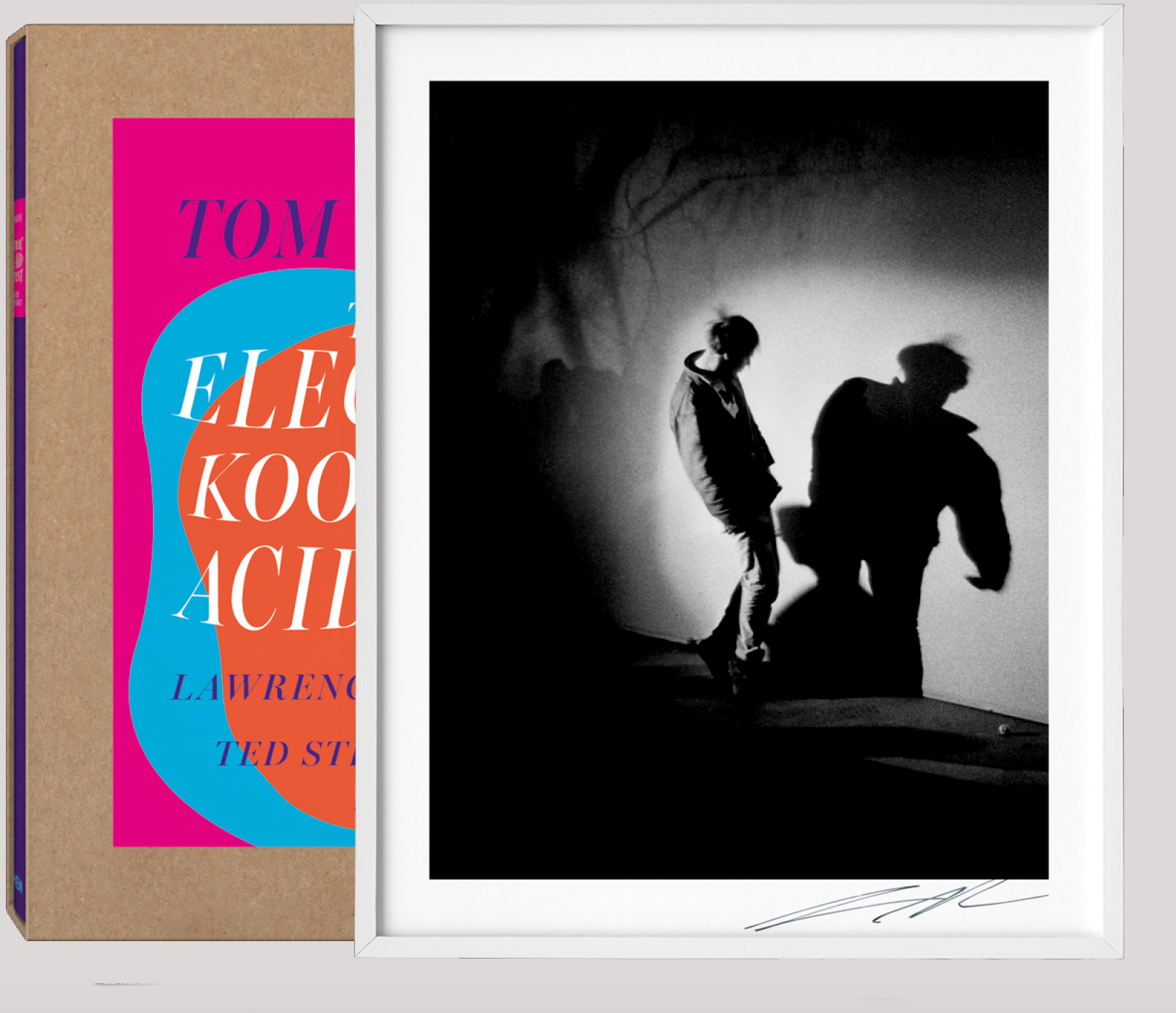 Tom Wolfe. The Electric Kool-Aid Acid Test, Art Edition No. 1–100, Lawrence Schiller ‘Me and My Shadow’ - Secret Location