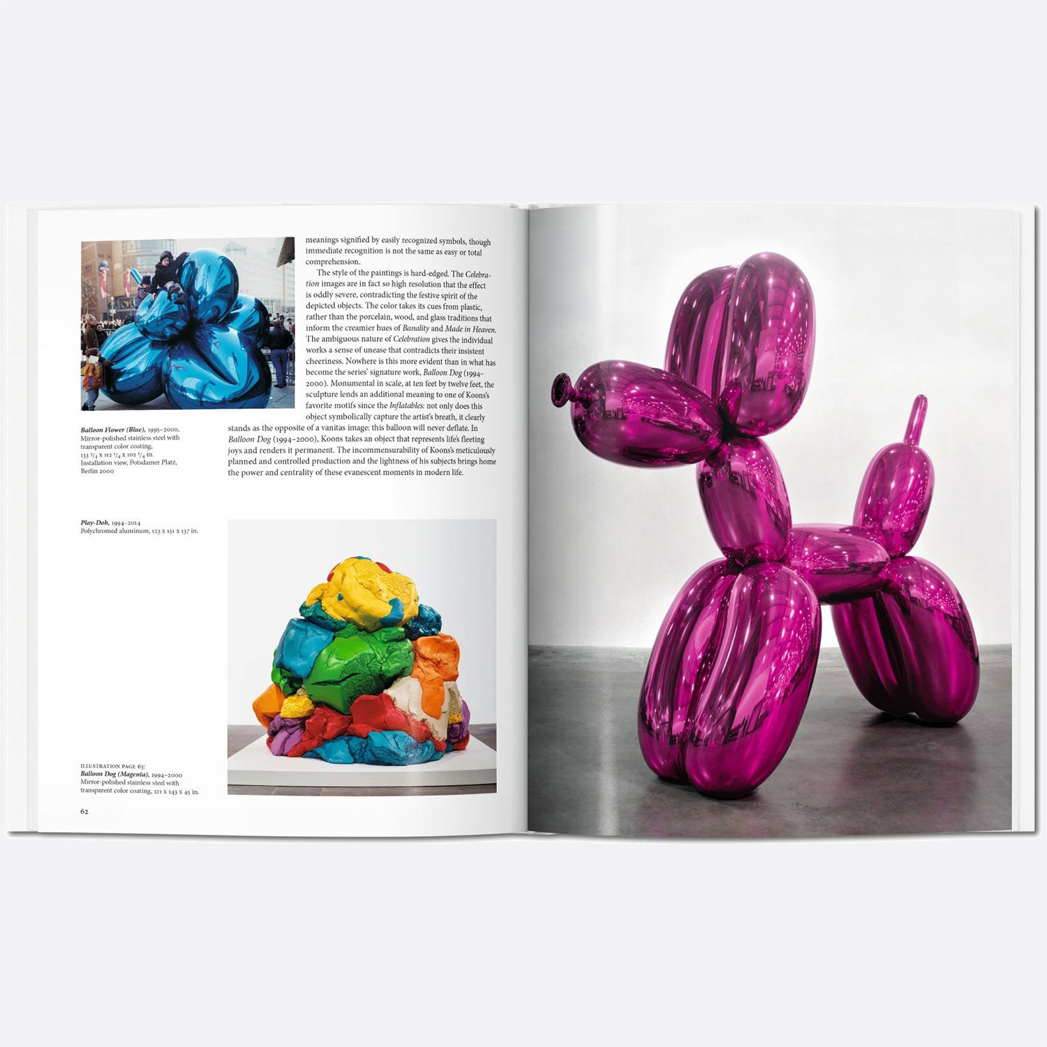 koons taschen literature art book