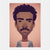 Childish Gambino portraiture Art by Stanley Chow Prints at Secret Location