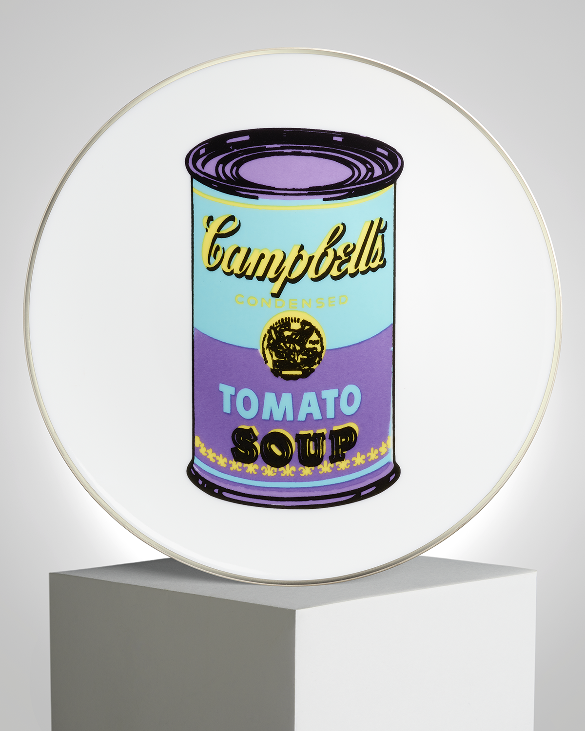 Andy Warhol - 'Purple Soup' Plate - Secret Location