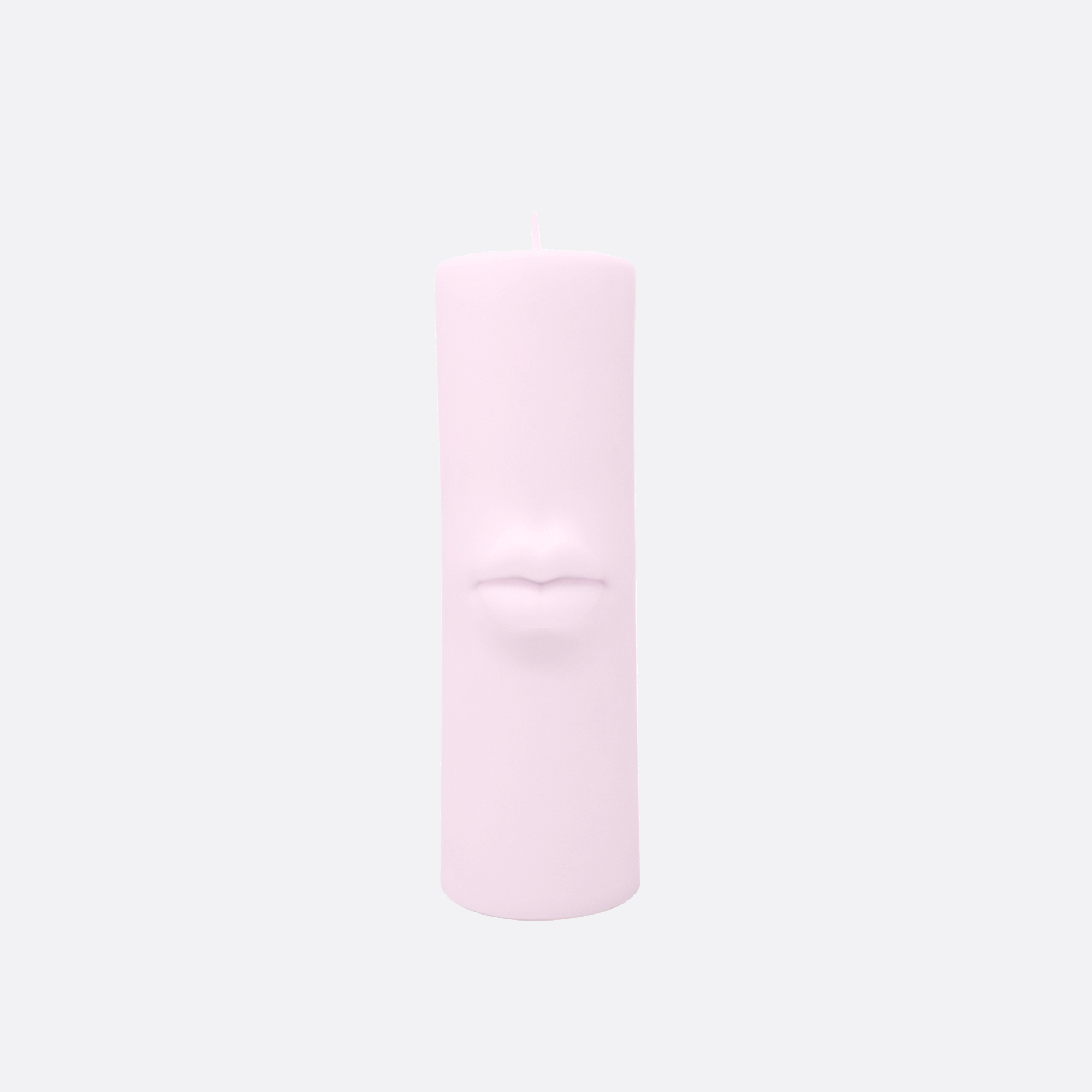 Lips Form Candle, lavender