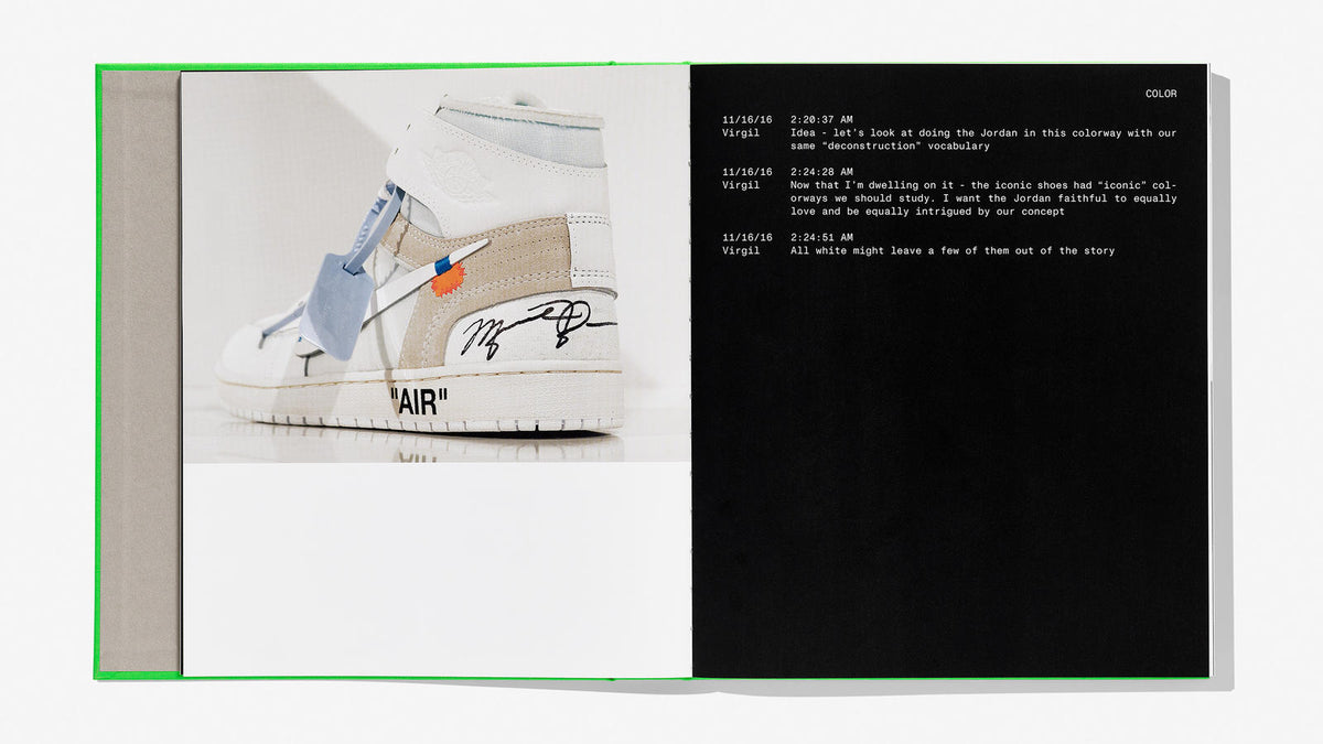 virgil abloh nike icons paperback