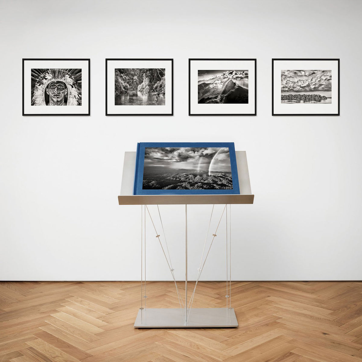 Sebastião Salgado. Amazônia. Art Edition ‘Young Hatiri Suruwahá bathes in a backwater of the Pretão stream'