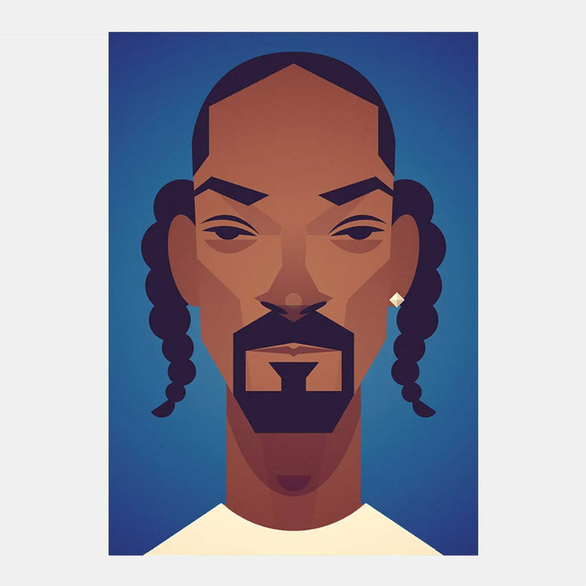 Snoop Dogg portraiture Art by Stanley Chow Prints at Secret Location