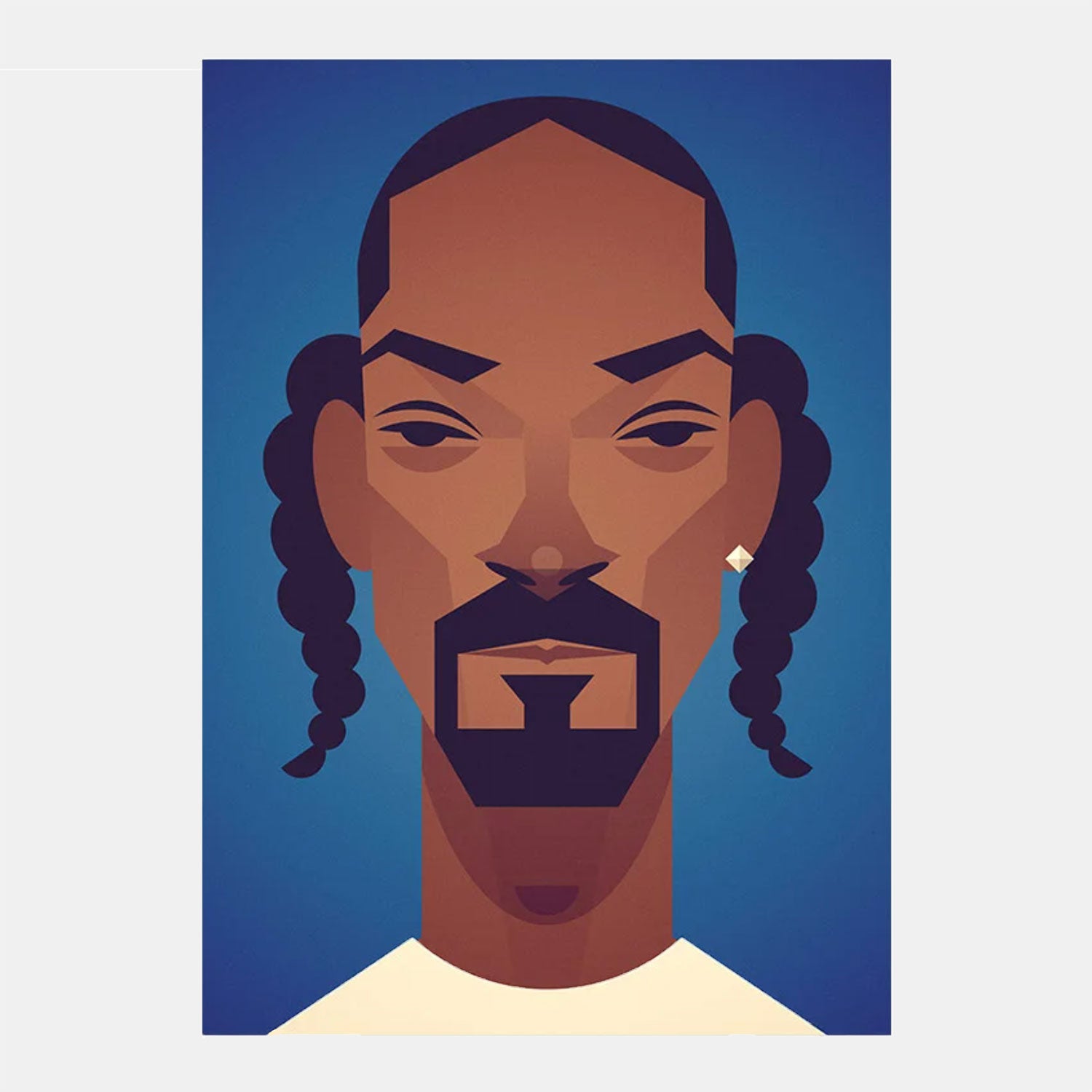 Snoop Dogg portraiture Art by Stanley Chow Prints at Secret Location