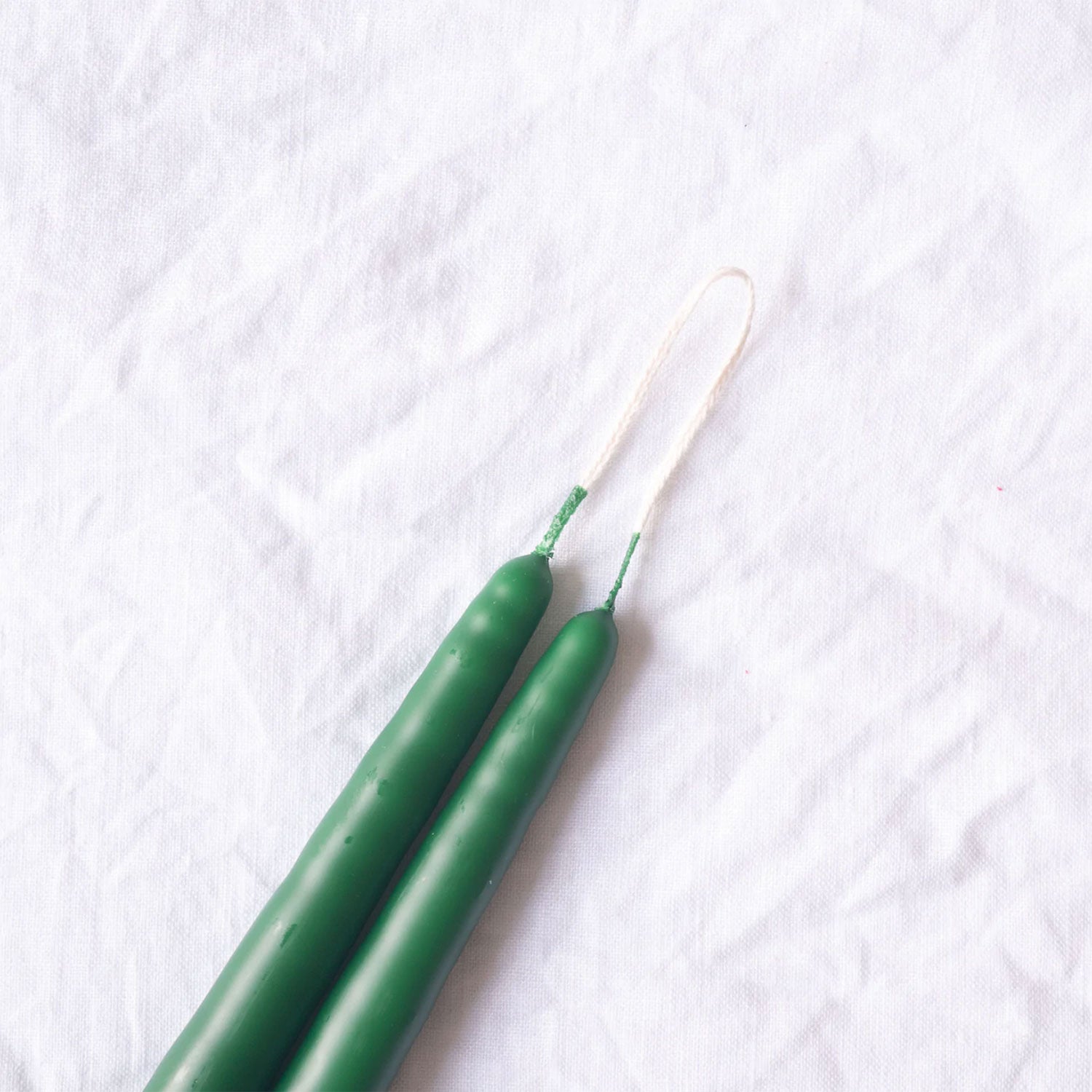 Taper Candles, green - Secret Location